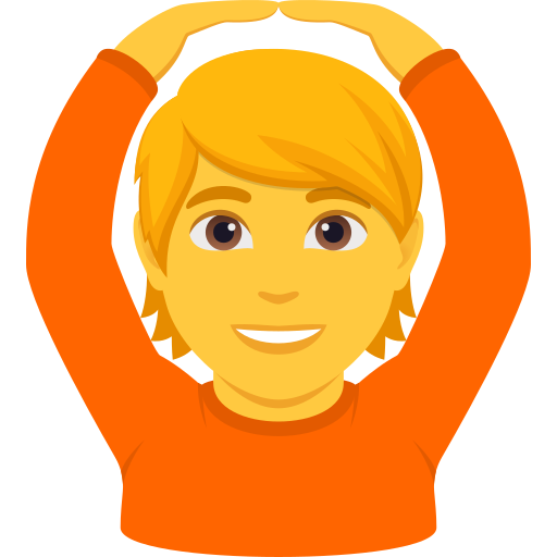 Pessoa Fazendo Gesto De “Ok” para JoyPixels 10.0