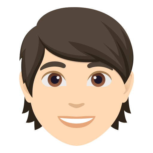 Дорослий: найсвітліший тон шкіри для JoyPixels 10.0