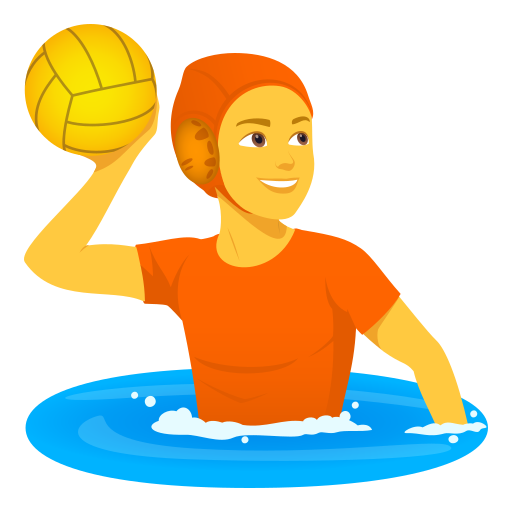 Pessoa Jogando Polo Aquático para JoyPixels 10.0
