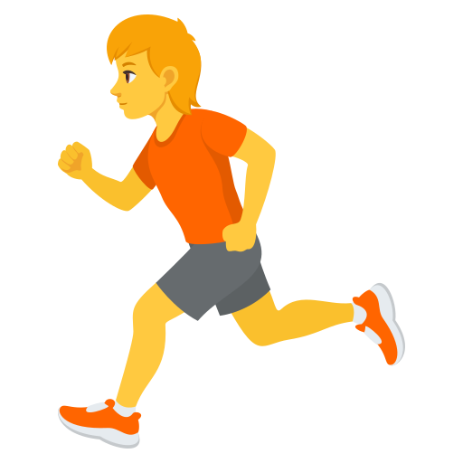 Person Running for JoyPixels 10.0