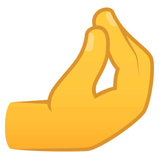 Pinched Fingers for JoyPixels 10.0