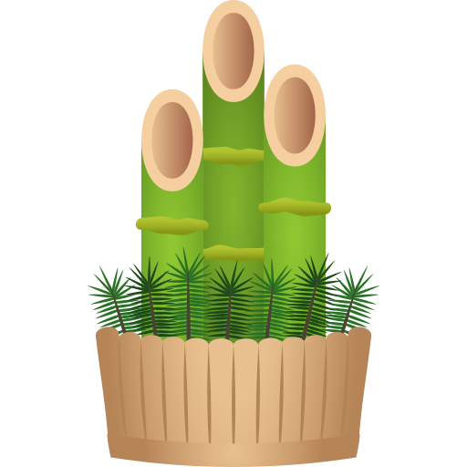 Украшенный бамбук для JoyPixels 10.0