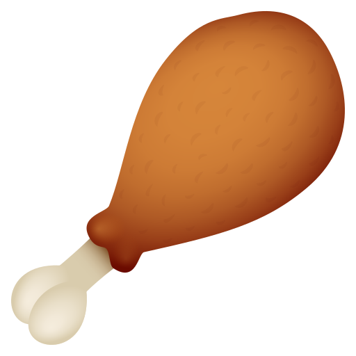 Куряча ніжка для JoyPixels 10.0