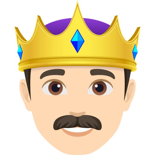 Príncipe: Pele Clara para JoyPixels 10.0