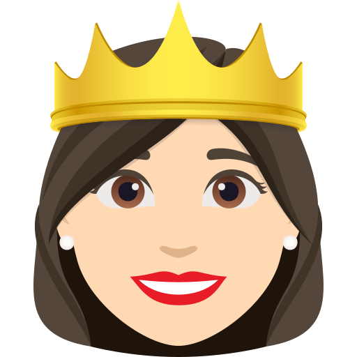 Princesa: Pele Clara para JoyPixels 10.0