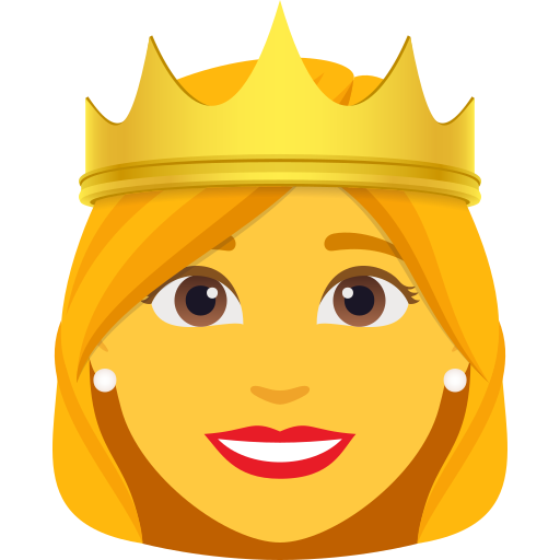 Princesa para JoyPixels 10.0