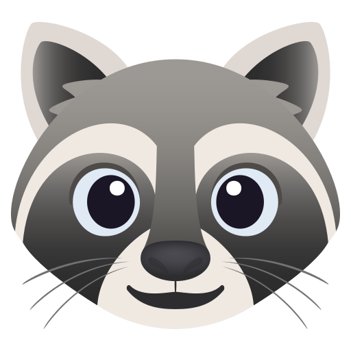 Raccoon for JoyPixels 10.0