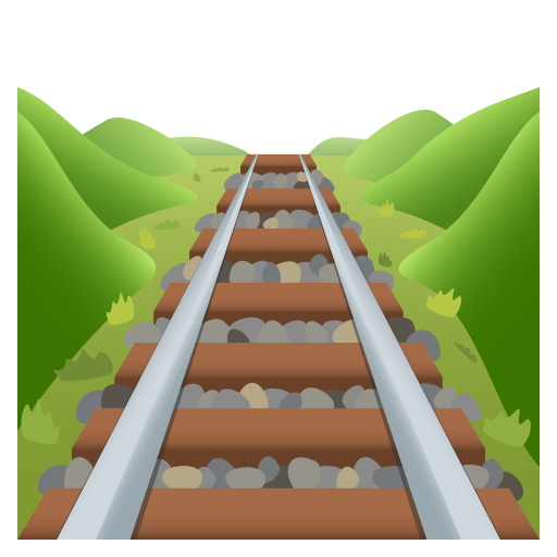 Railway Track for JoyPixels 10.0