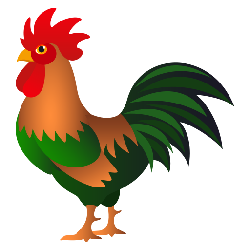 第公鸡号为第JoyPixels 10.0号