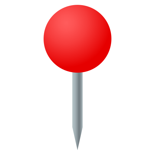 Round Pushpin for JoyPixels 10.0