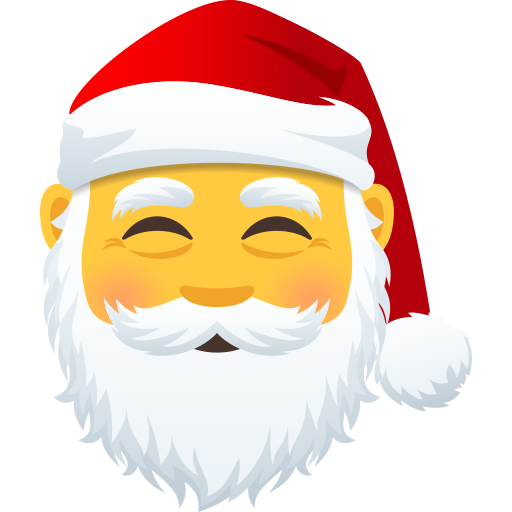 Papai Noel para JoyPixels 10.0