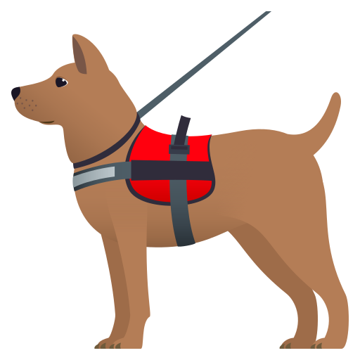 Службова собака для JoyPixels 10.0