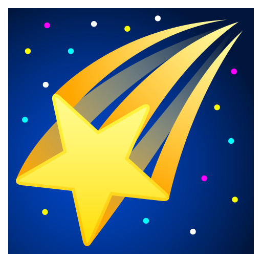 Shooting Star for JoyPixels 10.0
