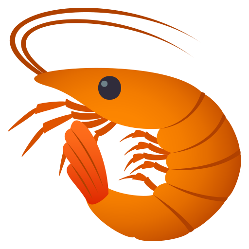 Camarão para JoyPixels 10.0