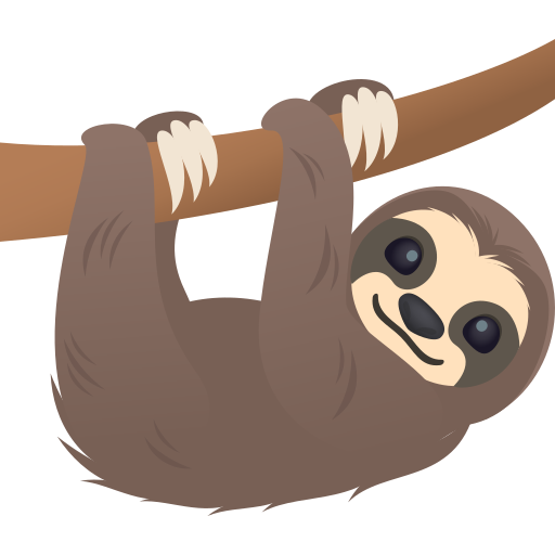 第树懒号为第JoyPixels 10.0号