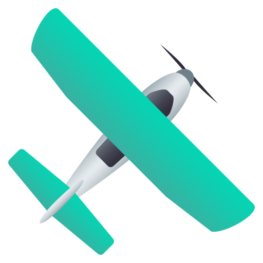 Máy bay nhỏ cho JoyPixels 10.0