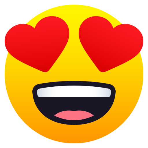 Закохане обличчя для JoyPixels 10.0