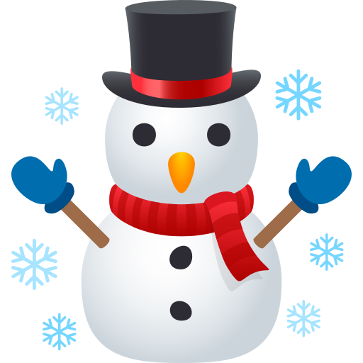 Boneco De Neve para JoyPixels 10.0