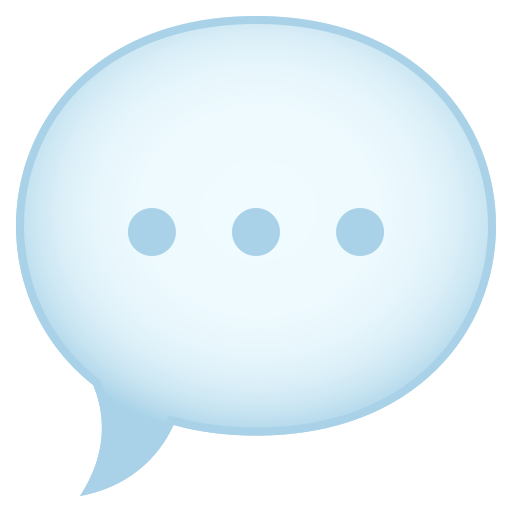 Řečnický balónek pro JoyPixels 10.0