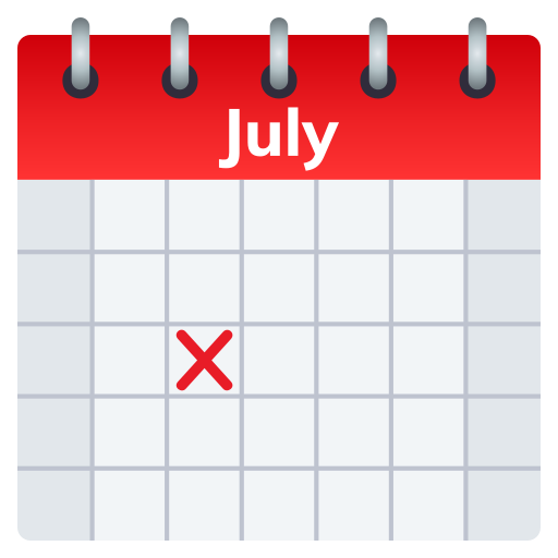 Перекидний календар для JoyPixels 10.0