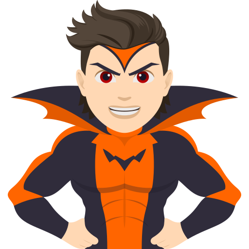 Supervilão: Pele Clara para JoyPixels 10.0