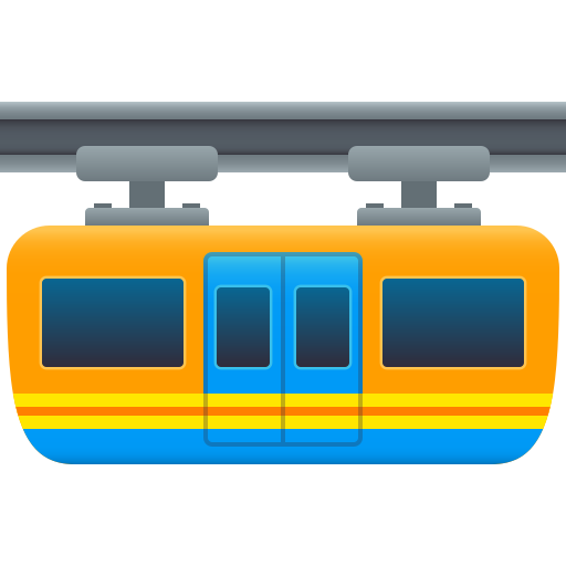 Підвісна залізниця для JoyPixels 10.0