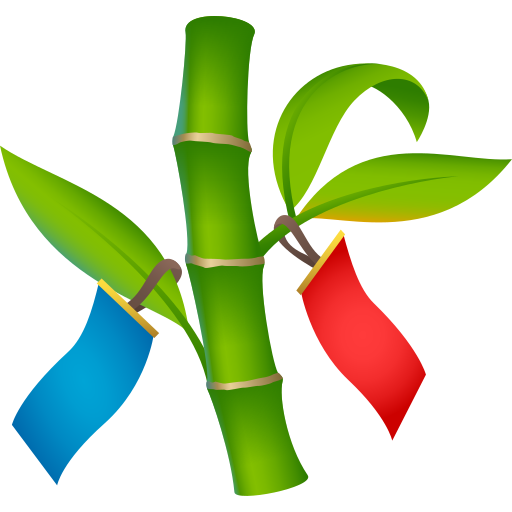 Pohon tanabata untuk JoyPixels 10.0