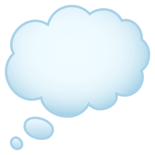 Thought Balloon for JoyPixels 10.0