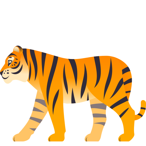 Тигр для JoyPixels 10.0