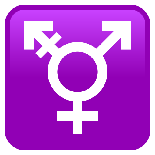 Transgender Symbol for JoyPixels 10.0