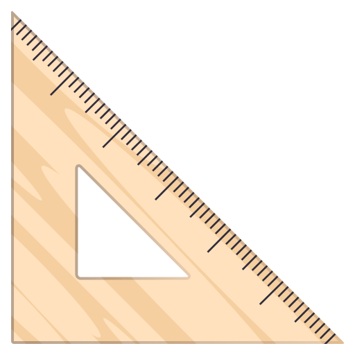 Penggaris segitiga untuk JoyPixels 10.0