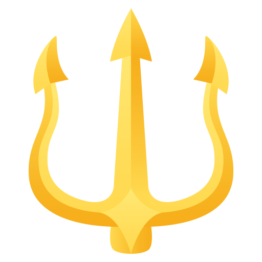 Biểu tượng đinh ba cho JoyPixels 10.0