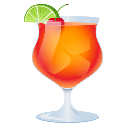 Bebida Tropical para JoyPixels 10.0