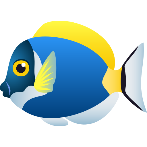 Тропічна риба для JoyPixels 10.0