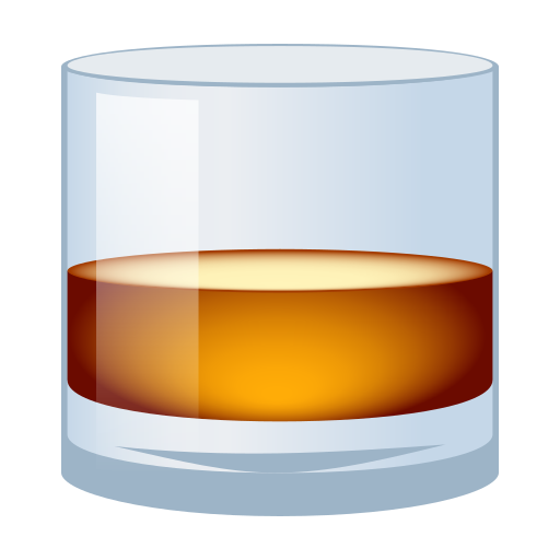 Стакан з віскі для JoyPixels 10.0