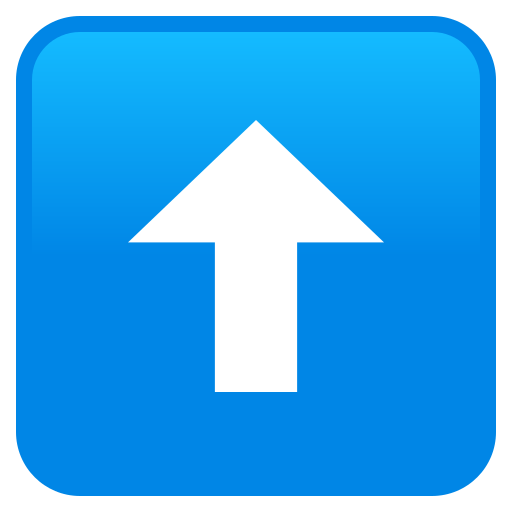 Seta Para Cima para JoyPixels 10.0