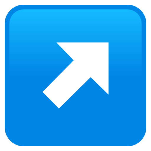 Seta Para Cima E Para A Direita para JoyPixels 10.0