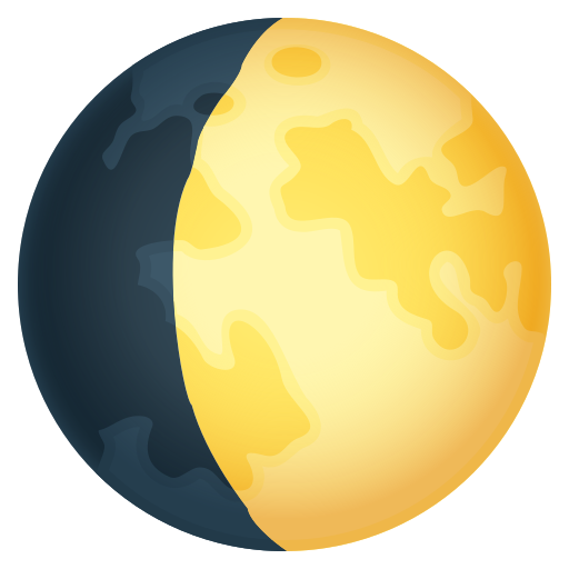 Lua Crescente Convexa para JoyPixels 10.0