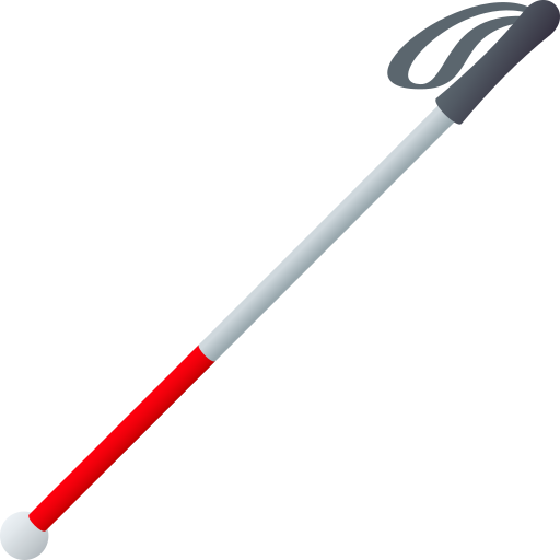 Bengala Para Cegos para JoyPixels 10.0