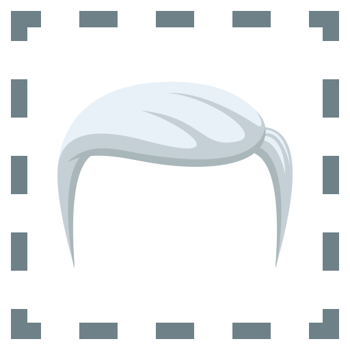 Cabelo Branco para JoyPixels 10.0