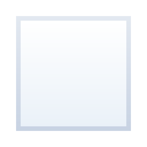 Quadrato Bianco Medio per JoyPixels 10.0