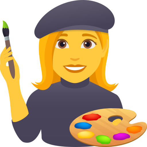 Umělkyně pro JoyPixels 10.0