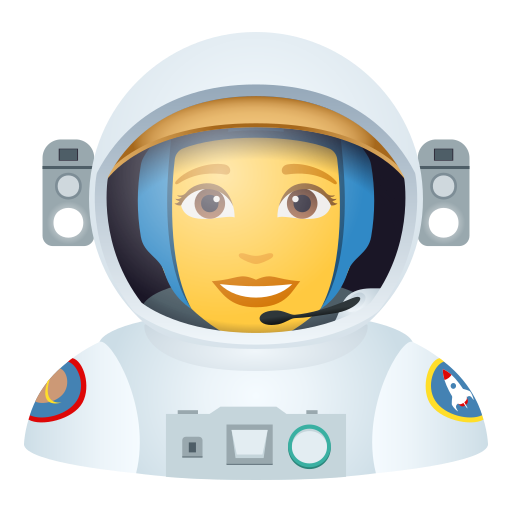 第女宇航员号为第JoyPixels 10.0号