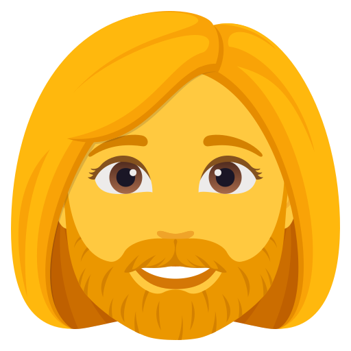 第有络腮胡子的女人号为第JoyPixels 10.0号