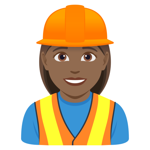 Pedreira: Pele Morena Escura para JoyPixels 10.0