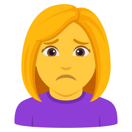 Mulher Franzindo A Sobrancelha para JoyPixels 10.0