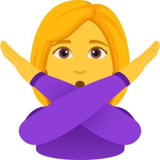 Жінка проти для JoyPixels 10.0