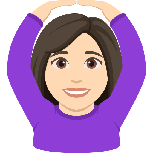 Mulher Fazendo Gesto De “Ok”: Pele Clara para JoyPixels 10.0