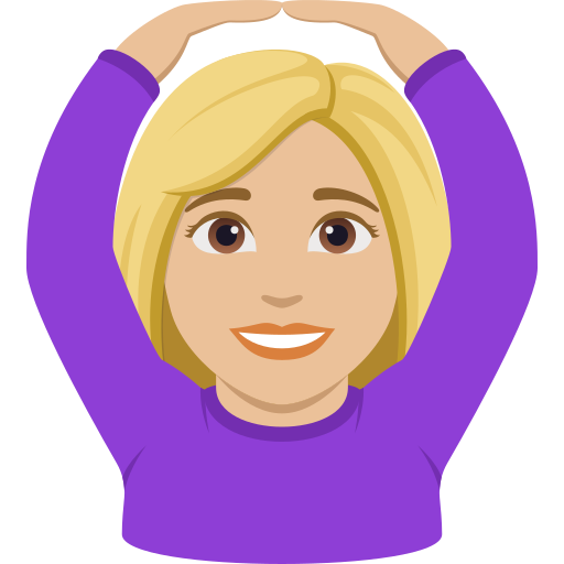 Mulher Fazendo Gesto De “Ok”: Pele Morena Clara para JoyPixels 10.0