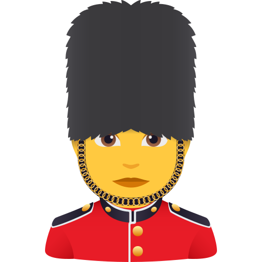 第女卫兵号为第JoyPixels 10.0号